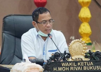 Wakil Ketua DPRD Kota Gorontalo, Rivai Bukusu.