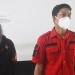 Kasat Reskrim Polres Gorontalo, IPTU Agung Gumara Samosir (tengah) saat mengadakan keterangan pers di Polres Gorontalo. (Foto: Putra/Gopos)