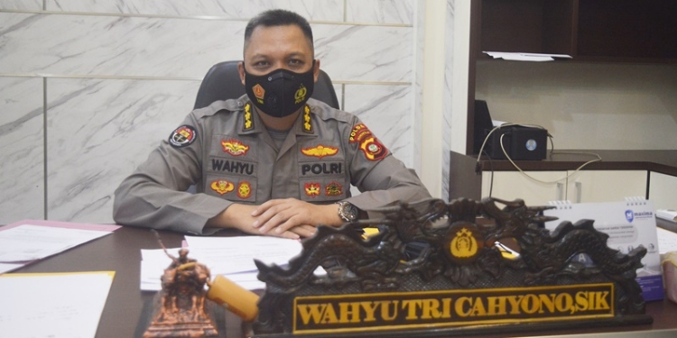 Kabid Humas Polda Gorontalo, Kombes.Pol Wahyu Tri Cahyono. (Foto: Putra/Gopos)