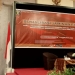 Kepala Kantor Wilayah Kementerian Hukum dan HAM Gorontalo, Hantor Situmorang, membuka kegiatan sosialisasi fidusia tahun 2022 di Grand Q hotel, Kamis (17/2/2022). Foto : Sari/gopos