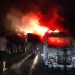 Kebakaran yang melanda sebuah mobil minibus yang mengakut cabai saat melintas di kawasan hutan lindung Pohuwato, di Desa Palopo, Kecamatan Marisa, Pohuwato, Rabu (16/2/2022). (istimewa)