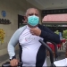 Gubernur Gorontalo, Rusli Habibie, menyampaikan keterangan terkait kondisinya usai kembali terjangkit Covid-19, Jumat (11/2/2022). (tangkapan layar/gopos)