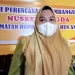 Maryam Umadji, Aleg DPRD Kota Gorontalo saat menghadiri Musrenbangda tingkat kecamatan Dumbo Raya, Selasa (15/2/2022). Foto : Sari/gopos