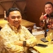 Dua Wakil Pimpinan DPRD Kabupaten Bone Bolango yakni Wakil Ketua DPRD Azan Piola (kanan) dan Wakil Ketua DPRD Zainuddin Pedro Bau (kiri) memberikan dukungan terhadap perhelatan Munas KAHMI untuk dilaksanakan di Sulawesi Utara. (Foto: Istimewa)