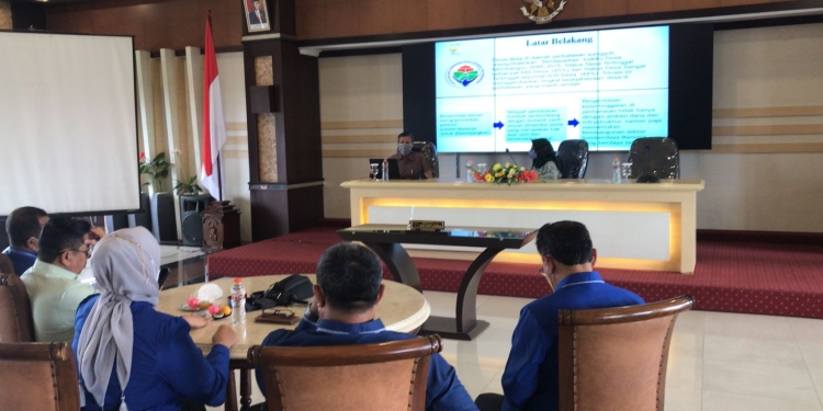 Inovasi Pertanian, Pemerintah Kabupaten Bone Bolango terus menjalin kerja sama dengan Universitas Brawijaya, lewat Workshop kemitraan Riset, inovasi, dan pengabdian kepada masyarakat, Rabu (9/2/2022)