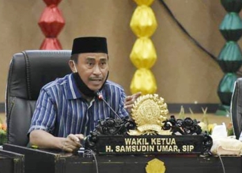 Samsudin Umar, Wakil Ketua DPRD Kota Gorontalo.  Foto: Dok/Humas Dekot Gorontalo