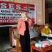 Anggota DPRD Provinsi Gorontalo Dapil Kabupaten Gorontalo B, Venny Rosdianan Anwar saat melaksanakan reses di Desa Taulaa, Kecamatan Bilato, Rabu (16/2/2022). (istimewa)