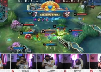 Haighlight laga antara RRQ Hoshi melawan BTR (muhajir/gopos)