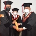 Dr. Abubakar Sidik Katili, S.Pd, M.Sc, (kiri) berhasil meraih gelar doktor bidang pendidikan IPA dengan indeks yudisium 3.86 dengan predikat sangat memuaskan, Senin (14/2/2022) (dok UNG)