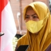 Anggota Komisi VIII DPR RI, Idah Syahidah setelah mengikuti rapat bersama Gubernur Gorontalo Rusli Habibie dan bupati, wali kota secara daring dari Vila Kencana, Kecamatan Botumoito, Kabupaten Boalemo, Senin (7/2/2022).