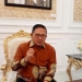 Marten Taha, Walikota Gorontalo, imbau masyarakat Kota Gorontalo segera bayar pajak tahunan, Jum'at (18/2/2022). (Foto: Sari/gopos)