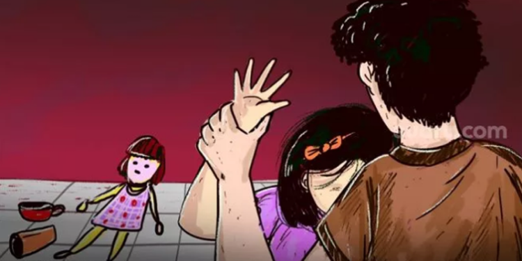 Ilustrasi pencabulan terhadap anak oleh orang terdekat di lingkungan. (Suara.com/Rochmat)