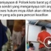 Tangkapan layar postingan di media sosial terkait tuduhan penganiayan.