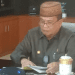 Wagub Gorontalo H. Idris Rahim memberikan sambutan pada Seminar Nasional pengusulan H.B Jassin sebagai Pahlawan Nasional dari Provinsi Gorontalo secara virtual di ruang kerjanya di Gubernuran Gorontalo, Selasa (22/2/2022). (Foto: Gusti)