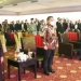 Wakil Bupati Gorontalo, Hendra S Hemeto saat mengahdiri pelantikan Badan Pengurus Pusat (BPP) Himpunan Pengusaha Muda Indonesia (HIPMI), di Ballroom Maqna Hotel Gorontalo, Jumat (25/2/2022). (Foto: Istimewa)