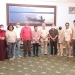 Bupati Kabupaten Gorontalo, Nelson Pomalingo,saat  menerima tim Terpadu Penelitian Tahura Kementrian Lingkungan Hidup dan Kehutana RI Minggu, (27/02/2022). (Foto: Istimewa)