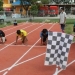 Bupati Gorontalo Nelson Pomalingo, saat meresmikan Jogging Track Sport Center Limboto. Jumat, (07/01/2022). (Foto: Istimewa).