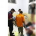 LC ditemukan dalam posisi tergantung ditali disalah satu sisi jendela rumah sakit sedangkan LZ ditemukan tergeletak dilantai dengan bersimbah darah dibagian kepala di kamar yang sama. Keduanya ditemukan dalam keadaan meninggal dunia di Rumah Sakit Tombulilato Bone Bolango pada Sabtu malam sekitar pukul 19.00 WITA (5/2/2022). (Foto: Humas Polda Gorontalo)