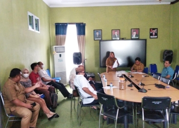 Dewan Perwakilan Rakyat Daerah (DPRD) Kabupaten Bolaangmongondow Timur (Boltim) melakukan kunjungan kerja ke DPRD Kabupaten Bone Bolango untuk mempelajari sejumlah regulasi pengelolaan daerah. (Foto: Istimewa)