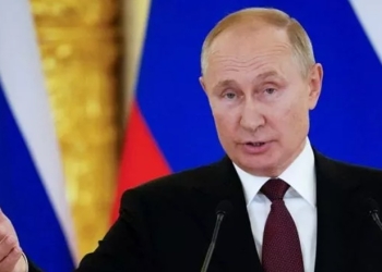 Presiden Rusia Vladimir Putin. (Alexander Zemlianichenko/Pool via REUTERS)