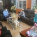 Wagub Gorontalo H. Idris Rahim (tengah) menerima kunjungan Kepala BPKP Provinsi Gorontalo Raden Murwantara di ruang kerja Wagub di Gubernuran Gorontalo, Kamis (10/2/2022). (Foto : Gusti)
