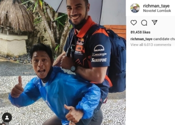 Juara di MotoGP Mandalika, Miguel Oliveira Dedikasikan Kemenangan untuk Pak Risman