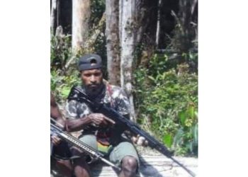Pimpinan KKB Ndeotadi, Toni Tabuni. (Foto: Istimewa)