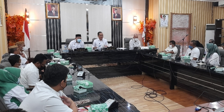 Percepat Realisasi Dana PEN, Pemkab Gorut Lakukan Evaluasi