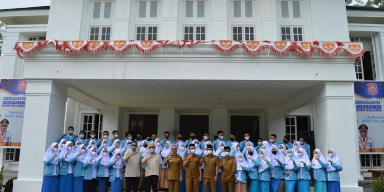 1.226 Mahasiswa IAIN Gorontalo-Poltekkes Gorontalo Gelar KKS dan PKLT di Bone Bolango