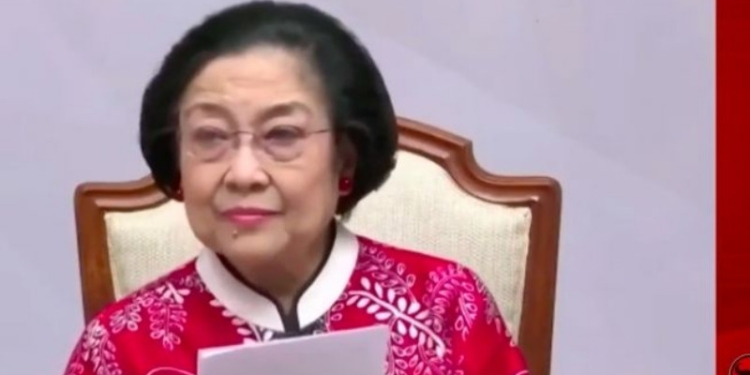 Ketum PDIP Megawati Soekarno Putri. [YouTube]