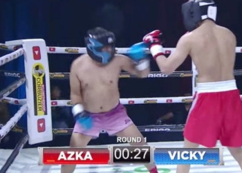 Duel Azka Corbuzier dan Vicky Prasetyo. (Foto: suara.com)