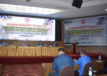 Merlan Buka Bimtek E-Monep New Generation