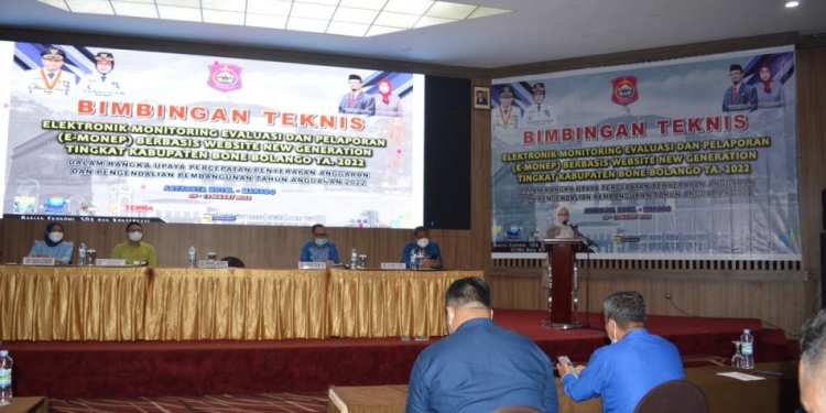 Merlan Buka Bimtek E-Monep New Generation