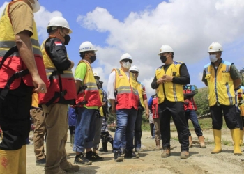 Bupati Hamim Pesan Pembangunan Waduk Bulango Ulu Berdayakan Pekerja Lokal