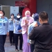 Angelina Sondakh bebas dari Lapas Perempuan Kelas IIA, Pondok Bambu, Jakarta, Kamis (3/3/2022) [Suara.com/Yoga Priyambodo]