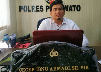 Kasat Reskrim Polres Pohuwato, AKP Cecep Ibnu Ahmadi