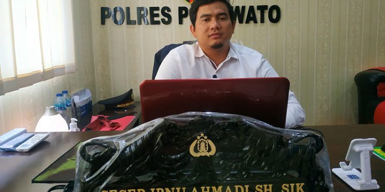 Kasat Reskrim Polres Pohuwato, AKP Cecep Ibnu Ahmadi