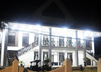 Hotel Toewawa Desa Bubeya, Kecamatan Suwawa, Kabupaten Bone Bolango. (Foto: Putra/Gopos)