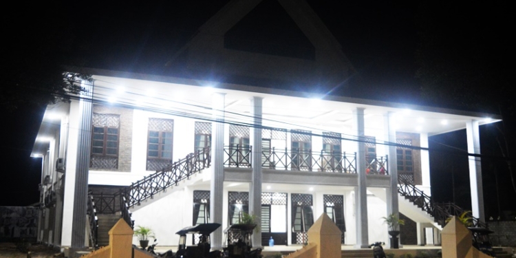 Hotel Toewawa Desa Bubeya, Kecamatan Suwawa, Kabupaten Bone Bolango. (Foto: Putra/Gopos)