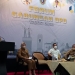 Walikota Gorontalo, Marten Taha sedang membuka kegiatan forum gabungan Organisasi Perangkat Daerah (OPD) Kota Gorontalo tahun 2022, dalam rangka pembahasan RKPD Kota Gorontalo tahun 2023 di Grand Q hotel, Senin (14/3/2022). Foto : Sari/gopos