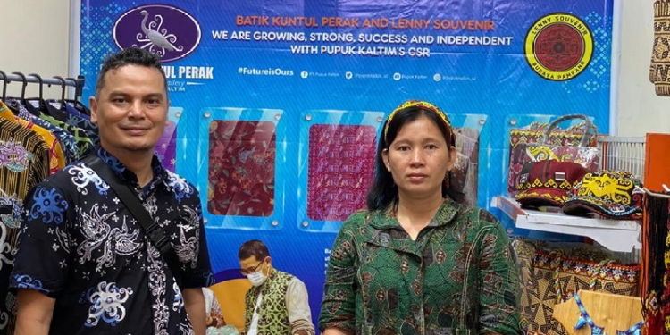 Pupuk Kaltim Fasilitasi Pameran Produk UMKM Binaan di Ajang MotoGP Mandalika. (Foto: Istimewa)