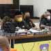 Rapat Forkopimda Diperluas yang dipimpin Gubernur Gorontalo Rusli Habibie di Aula Rumah Jabatan, Senin (14/3/2022). (Foto: Salman)