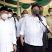 Menteri Koordinator Bidang Perekonomian Airlangga Hartarto dalam sambutannya pada acara Penanaman Perdana Peremajaan Sawit Rakyat (PSR) dan Temu Pekebun Sawit dengan tema Lestari Alamnya Sejahtera Petaninya yang dilaksanakan di Desa Kencana Mulia, Kecamatan Rambang Kabupaten Muara Enim, Sumatera Selatan, Jumat (4/03).