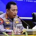Kapolri Jenderal Listyo Sigit Prabowo saat menghadiri acara pelaporan SPT Tahunan oleh pejabat negara di Kantor Kementerian Keuangan (Kemenkeu), Jakarta, Selasa (8/3/2022). (Foto: Humas Polri)