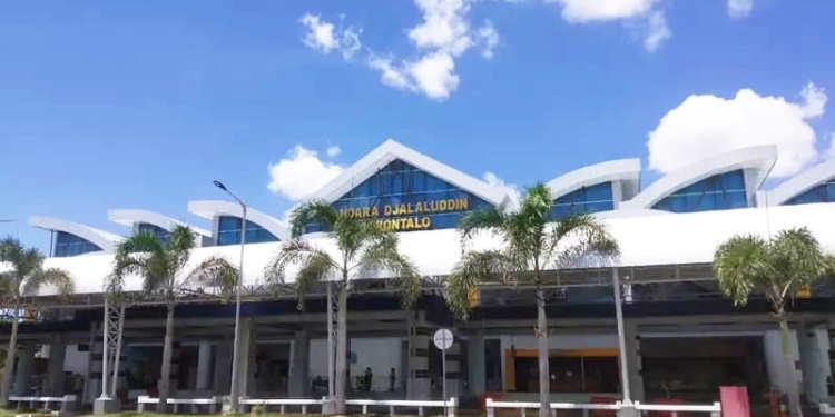 Bandara Djalaludin Gorontalo. (Foto: Putra/Gopos)