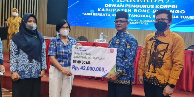 Triwulan I Tahun 2022 BPJamsostek Gorontalo Salurkan Klaim Kepesertaan Senilai 1.2 Miliar