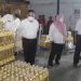 Rubuan dos minyak goreng ditemukan di gudang distributor saat Wali Kota Gorontalo, Marten Taha, melakukan inspeksi mendadak (sidak), Rabu (16/03/2022). (dok. hms/pemkot)