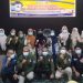 Kepala Dinas Kesehatan Provinsi Gorontalo, dr. Yana Yanti Suleman berpose bersama peserta pertemuan koordinasi dan validasi data program P2PM, Jumat (18/3/2022) di Hotel Grand Q, Kota Gorontalo (muhajir/gopos)