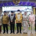 Anggota DPRD Provinsi Gorontalo, Meyke Camaru (ketiga dari kanan) menghadiri rapat paripurna DPRD Kota Gorontalo dalam rangka HUT ke-294 Kota Gorontalo, Sabtu (19/3/2022) (dok. hms/deprov)