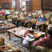 Suasana pertemuan gubernur Rusli Habibie dan beberapa pimpinan OPD bersa Sekda Kabupaten Jepara serta jajarannya di Pendomo Kabupaten Jepara,Sabtu (19/3/2022). (Foto: Zakir)